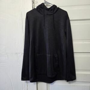 Tek Gear Men's Black Long Sleeve Athletic Hoodie size L